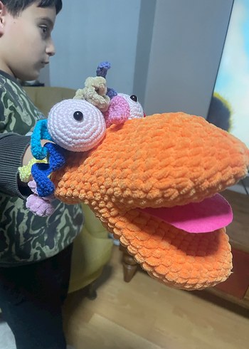 Örgü el kuklası - Görsel 3