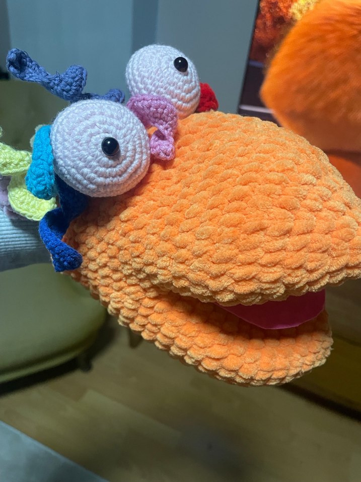 Örgü el kuklası - Görsel 5