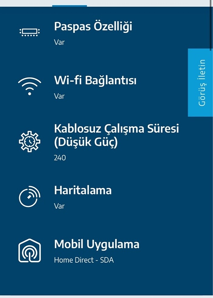 Beko robot süpürge - Görsel 4