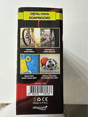  Beden Starcom kompresör