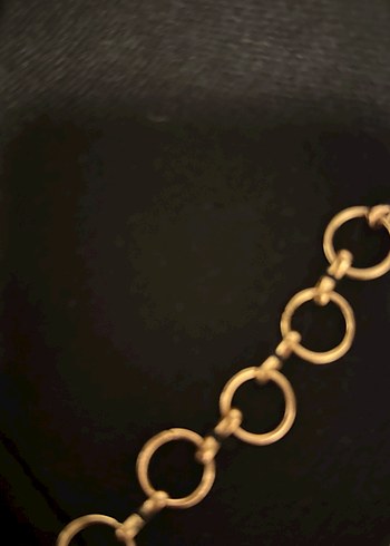 Zincir Detaylı Siyah  Mini Etek - Görsel 4