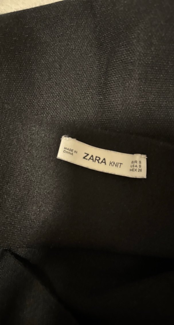 Zincir Detaylı Siyah  Mini Etek - Görsel 3