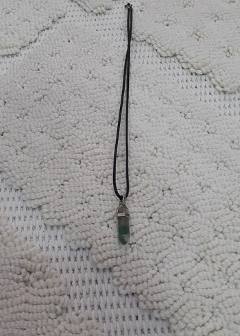 Bohem Yeşil Taşlı Minimalist Kolye