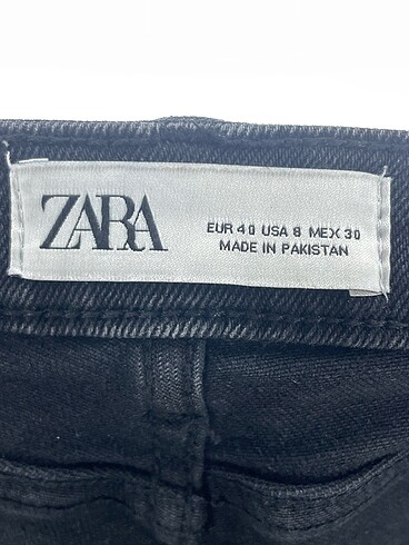 40 Beden gri Renk Zara Jean / Kot %70 İndirimli.