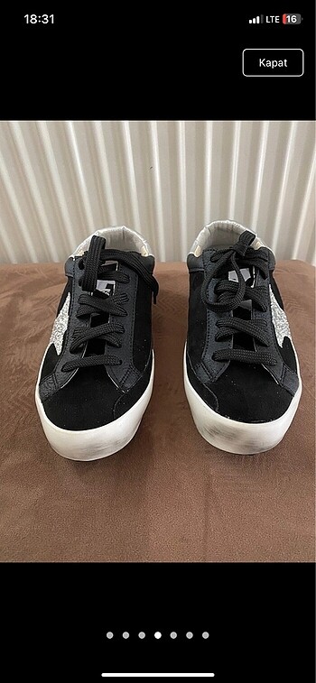 37 Beden siyah Renk Golden goose ayakkabı