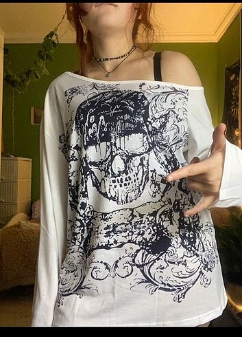 Fairycore y2k lolita ithal tee m ve l bedeni mevcut