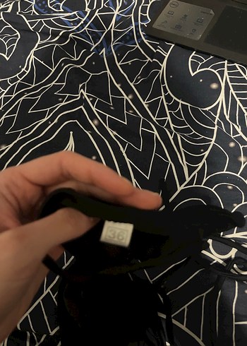 Uzun Siyah Drapeli Strappy Bikini - Görsel 2