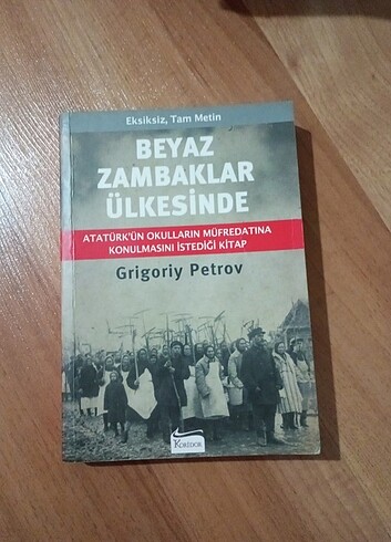 Beyaz zambaklar ülkesinde kitabı