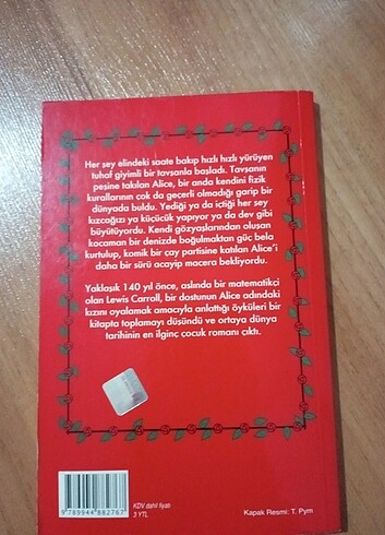  Beden Alice harikalar diyarınfa kitabı