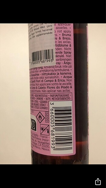 Beden Yves Rocher Romantik Kır Çiçekleri