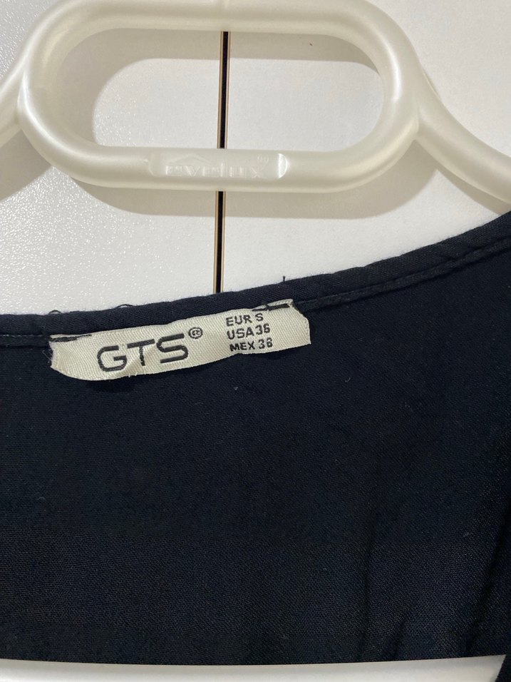 Nakışlı Siyah Kadın Kemerli Uzun Tulum - Görsel 5