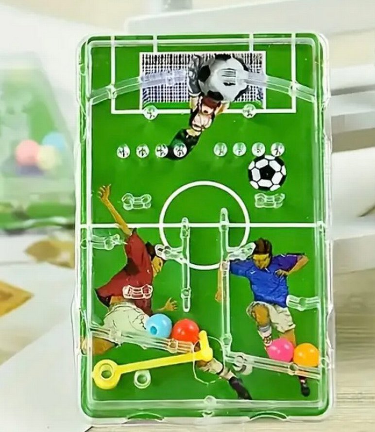 Renkli Mini Masaüstü Futbol Oyunu - Görsel 2