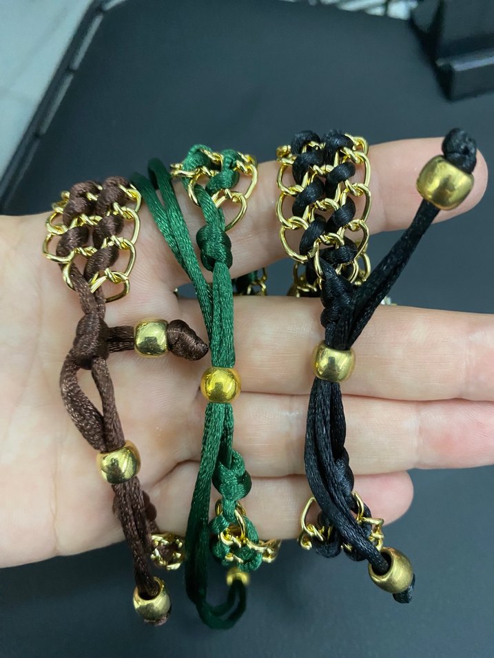 Renkli Zincir Detaylı Bohem Kadın Saati - Görsel 5