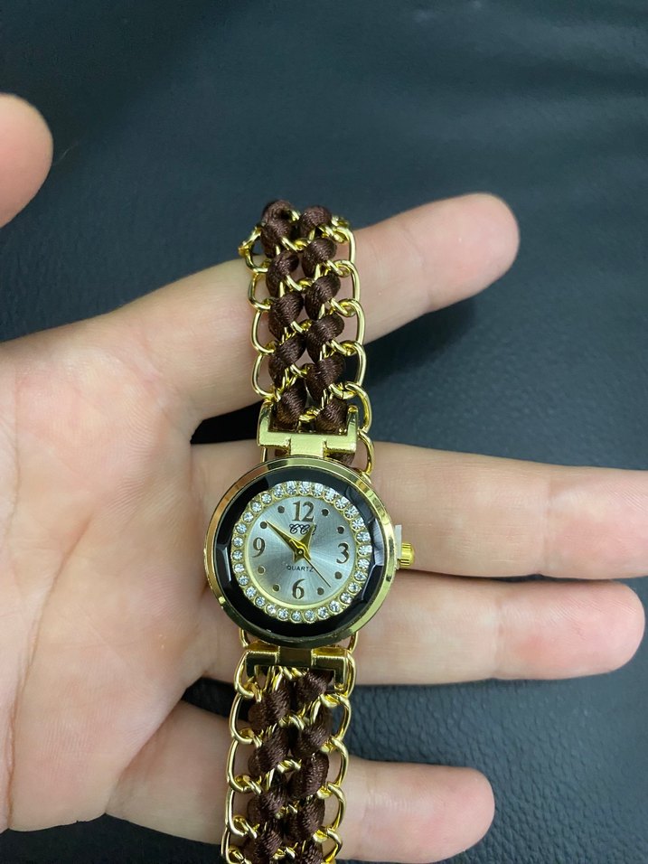 Renkli Zincir Detaylı Bohem Kadın Saati - Görsel 2