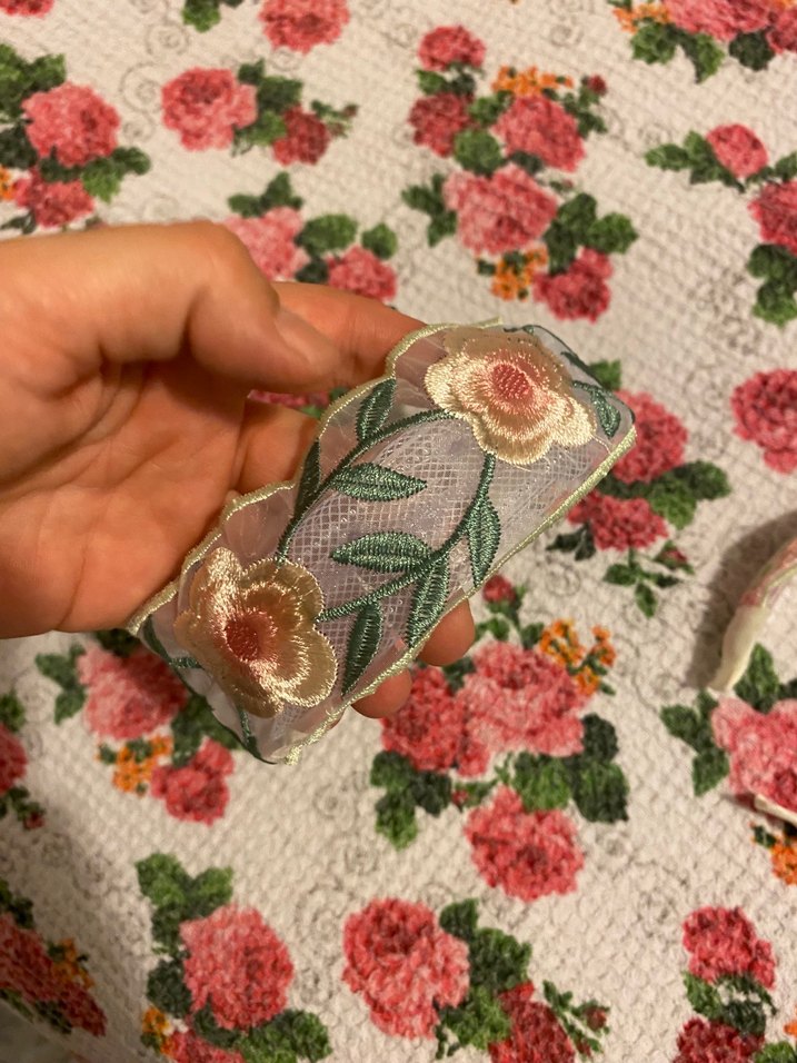 Dantel İşlemeli Bohem taç - Görsel 4