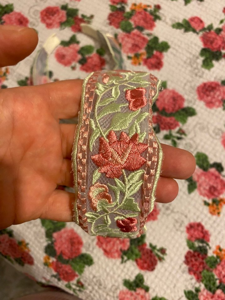 Dantel İşlemeli Bohem taç - Görsel 3