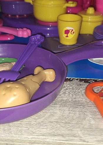 Renkli Plastik Oyuncak Mutfak Seti - Görsel 4