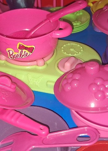 Renkli Plastik Oyuncak Mutfak Seti - Görsel 11