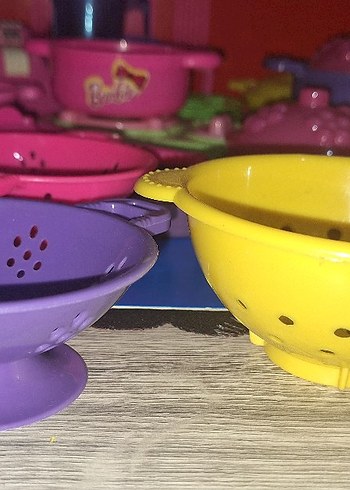 Renkli Plastik Oyuncak Mutfak Seti - Görsel 16