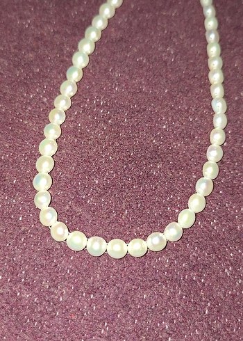 Beyaz Inci Kadın Kolye - Görsel 2