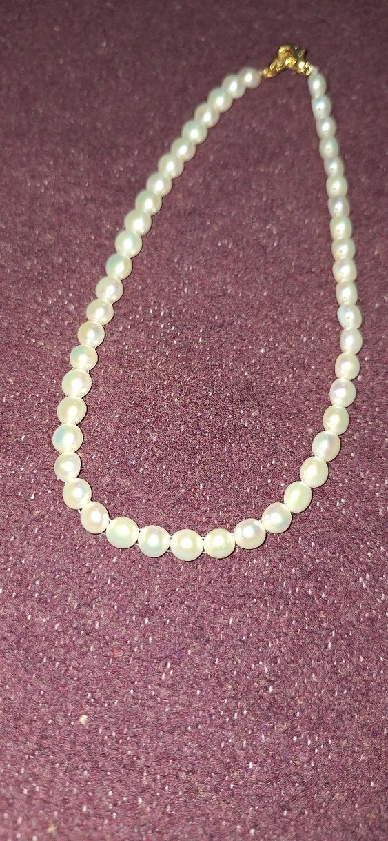 Beyaz Inci Kadın Kolye - Görsel 2