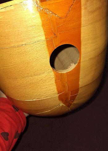 Parlak Bej Bağlama - Görsel 6