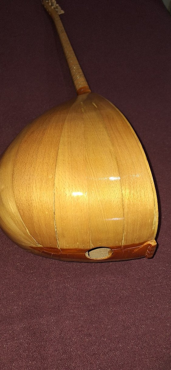 Parlak Bej Bağlama - Görsel 3