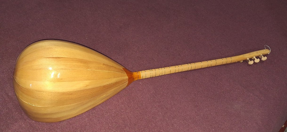 Parlak Bej Bağlama - Görsel 2