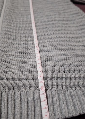 Erkek Çocuk Gri Kapüşonlu Örgü Hırka - Görsel 8