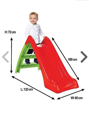 PİLSAN Renkli Çocuk Kaydırağı - Görsel 2