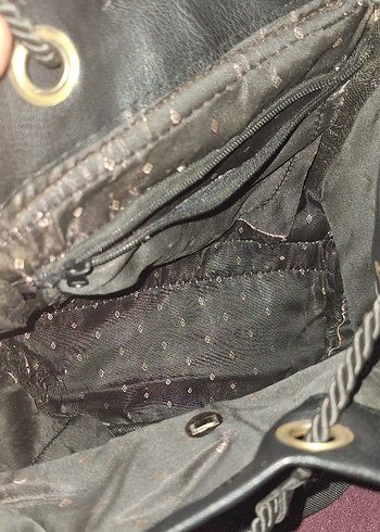  Gerçek Deri Siyah Sırt Çantası  Şık & Kullanışlı - Görsel 4