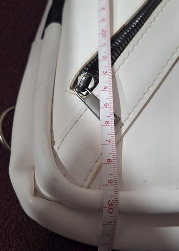  Beyaz Tek Askılı Göğüs / Sırt Çantası  Şık & Spor - Görsel 7