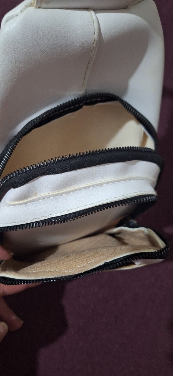  Beyaz Tek Askılı Göğüs / Sırt Çantası  Şık & Spor - Görsel 5