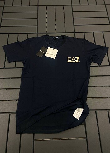 EA7 Bisiklet Yaka Tshirt 