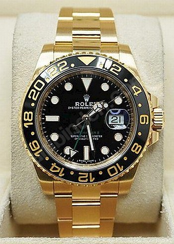 Rolex Altın Renk Modern Klasik Erkek Saati