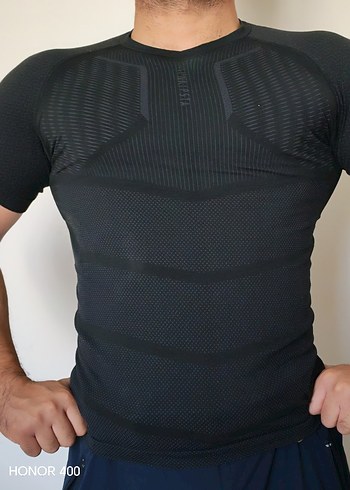 Siyah Biker Tarzı Erkek Tişört