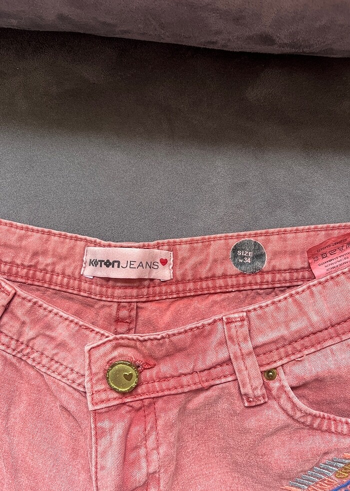 Koton Jean şort - Görsel 2