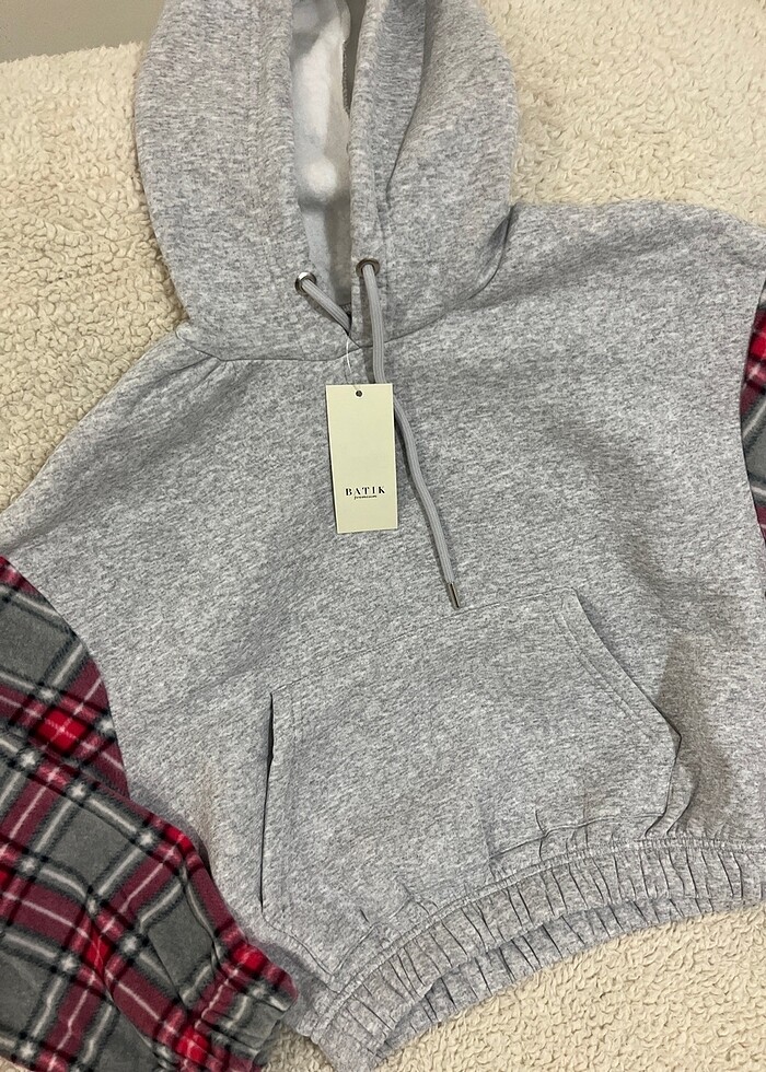 Gri Sweatshirt - Görsel 2