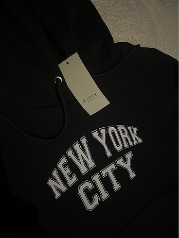 m Beden Siyah polarlı sweatshirt