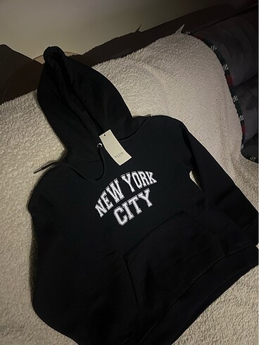 m Beden siyah Renk Siyah polarlı sweatshirt