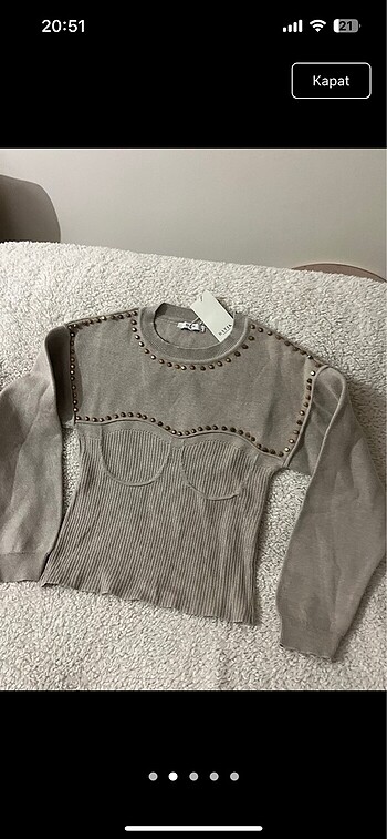 Krem Kazak - Görsel 2