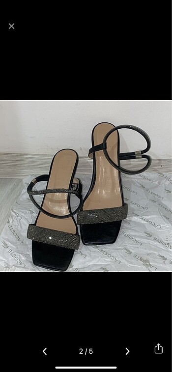Zara topuklu ayakkabı