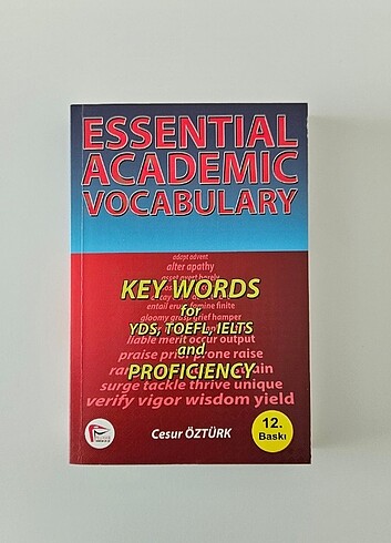 Essential Academic Vocabulary 