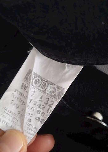 Koyu Siyah Kadın Denim Boyfriend Pantolon - Görsel 4