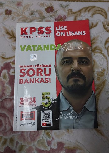 KPSS Lise Ön Lisans Vatandaşlık Soru Bankası 2024