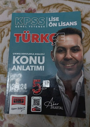 KPSS Lise Ön Lisans Türkçe Konu Anlatımı Kitabı