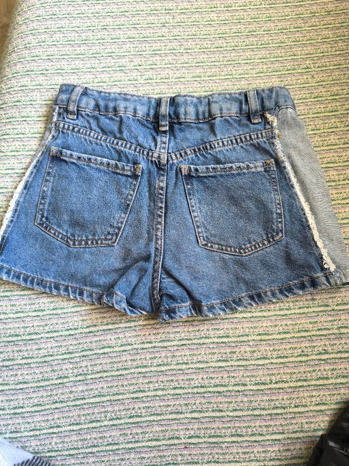 kız çocuk kot şort etek - Görsel 2