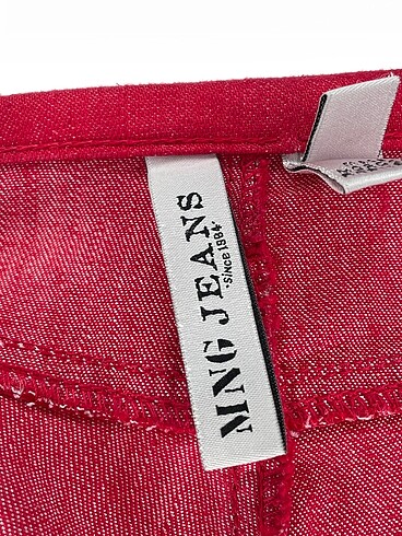 38 Beden kırmızı Renk Mango Jean / Kot %70 İndirimli.