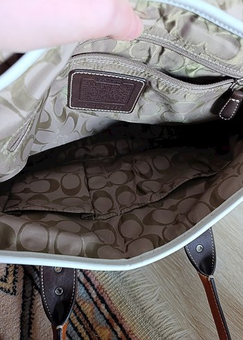 Klasik Deri Tokalı Beyaz Kadın Çanta - Görsel 6