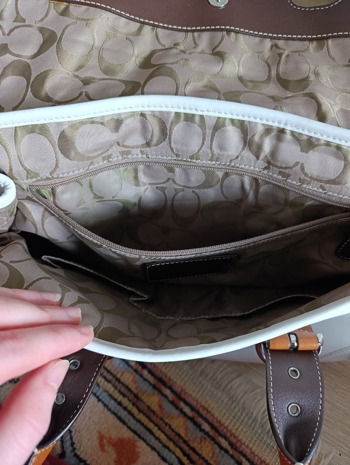 Klasik Deri Tokalı Beyaz Kadın Çanta - Görsel 5